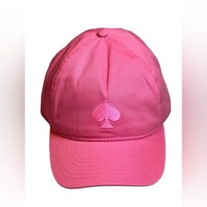 NWT Kate Spade Embroidered Pink Baseball Cap